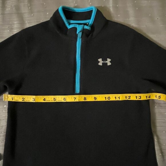 Under Armour Zip Up Sherpa Sweater Size 6 Boy‎ - Picture 6 of 8
